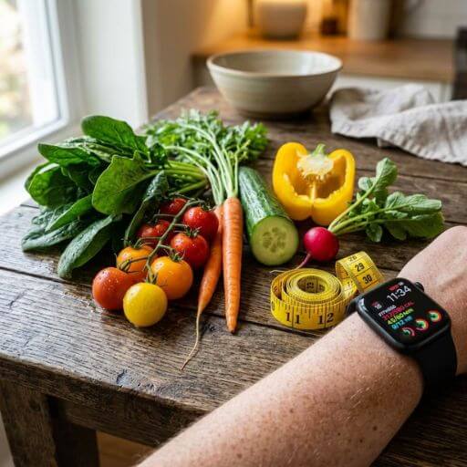 A união da nutrição com a atividade física para recuperar a saúde.